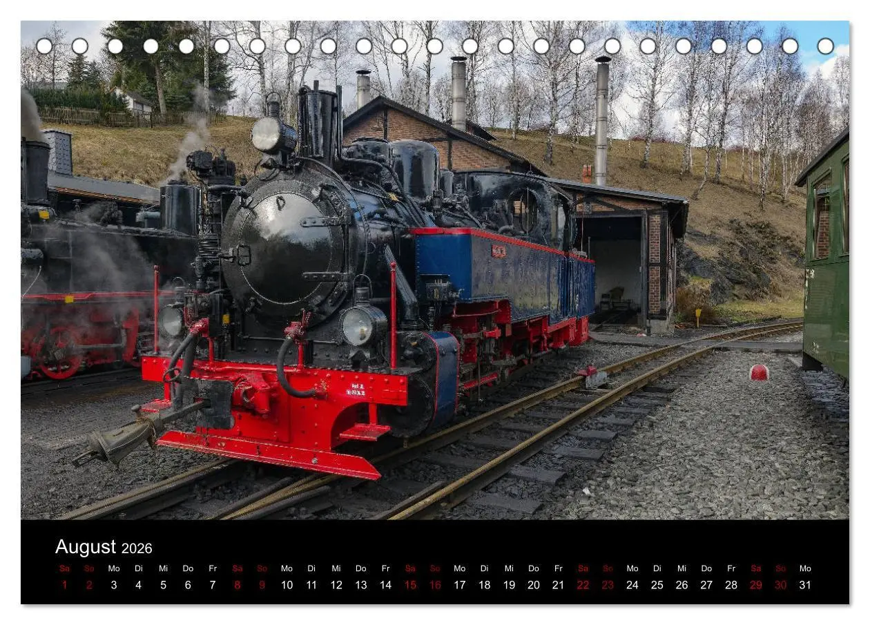 Bild: 9783457744710 | Dampf im Pressnitztal (Tischkalender 2026 DIN A5 quer), CALVENDO...