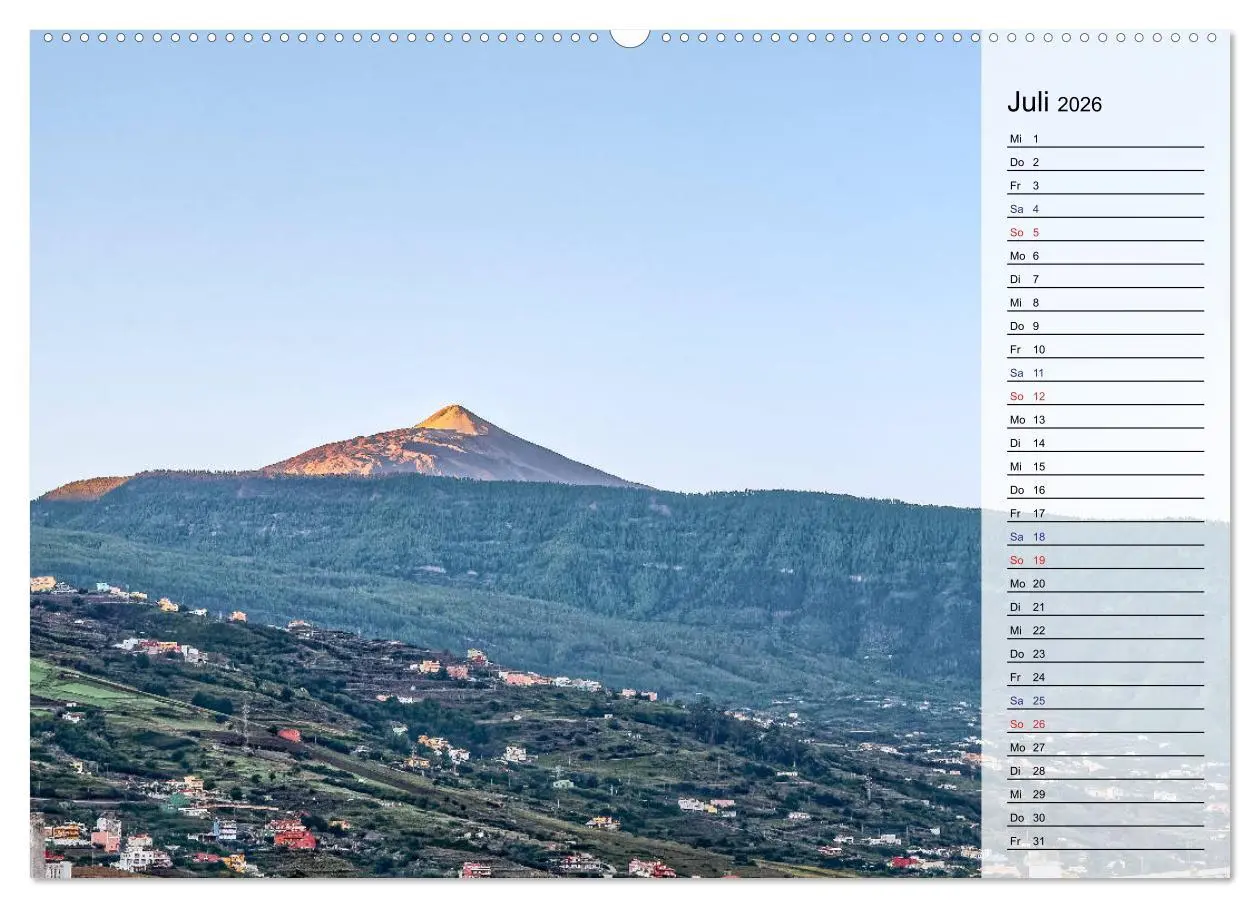 Bild: 9783516074710 | TENERIFFA - Zauberhafte Vulkaninsel (Wandkalender 2026 DIN A2...