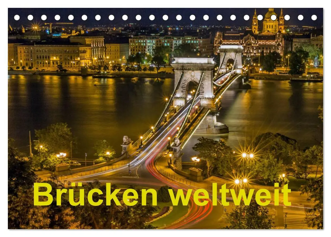 Cover: 9783516144710 | Brücken weltweit (Tischkalender 2026 DIN A5 quer), CALVENDO...