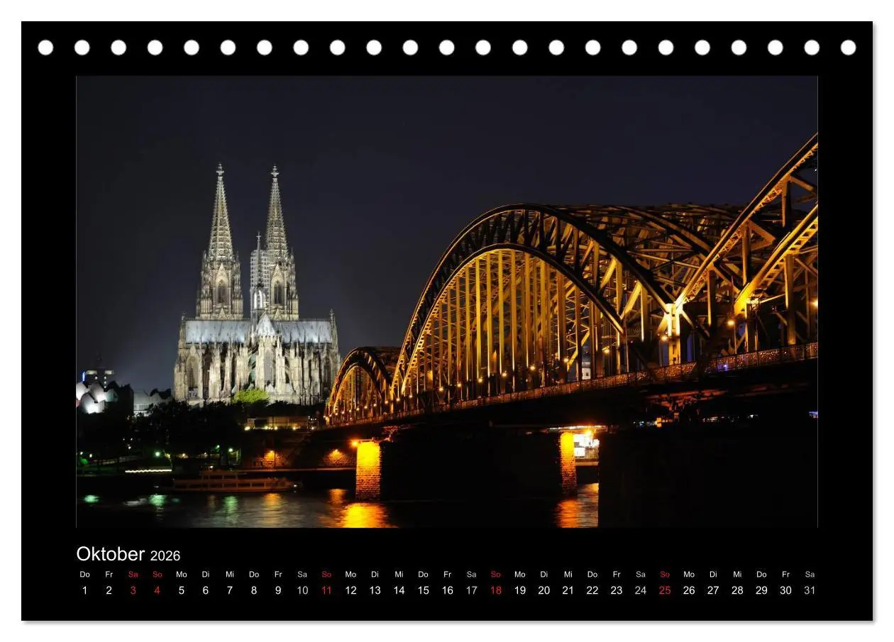 Bild: 9783516144710 | Brücken weltweit (Tischkalender 2026 DIN A5 quer), CALVENDO...