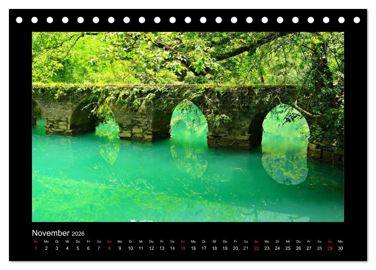 Bild: 9783516144710 | Brücken weltweit (Tischkalender 2026 DIN A5 quer), CALVENDO...