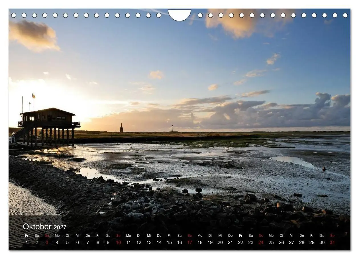 Bild: 9783594054710 | Wangerooge - Eine Perle in der Nordsee. (Wandkalender 2027 DIN A4...