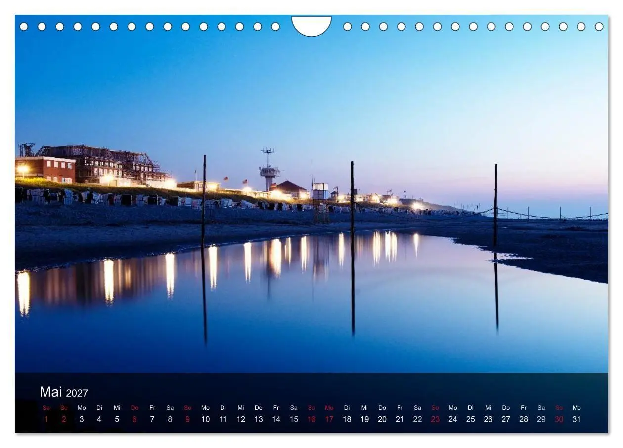 Bild: 9783594054710 | Wangerooge - Eine Perle in der Nordsee. (Wandkalender 2027 DIN A4...
