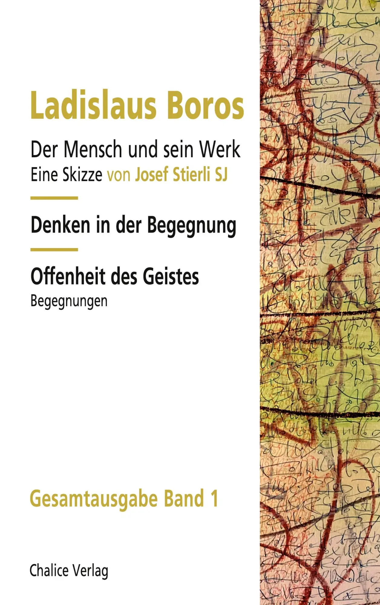 Cover: 9783942914710 | Denken in der Begegnung Offenheit des Geistes | Gesamtausgabe Band 1