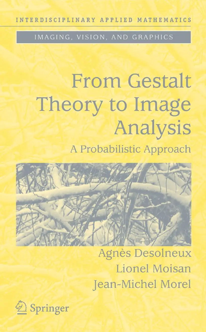 Cover: 9781441924810 | From Gestalt Theory to Image Analysis | A Probabilistic Approach | xii