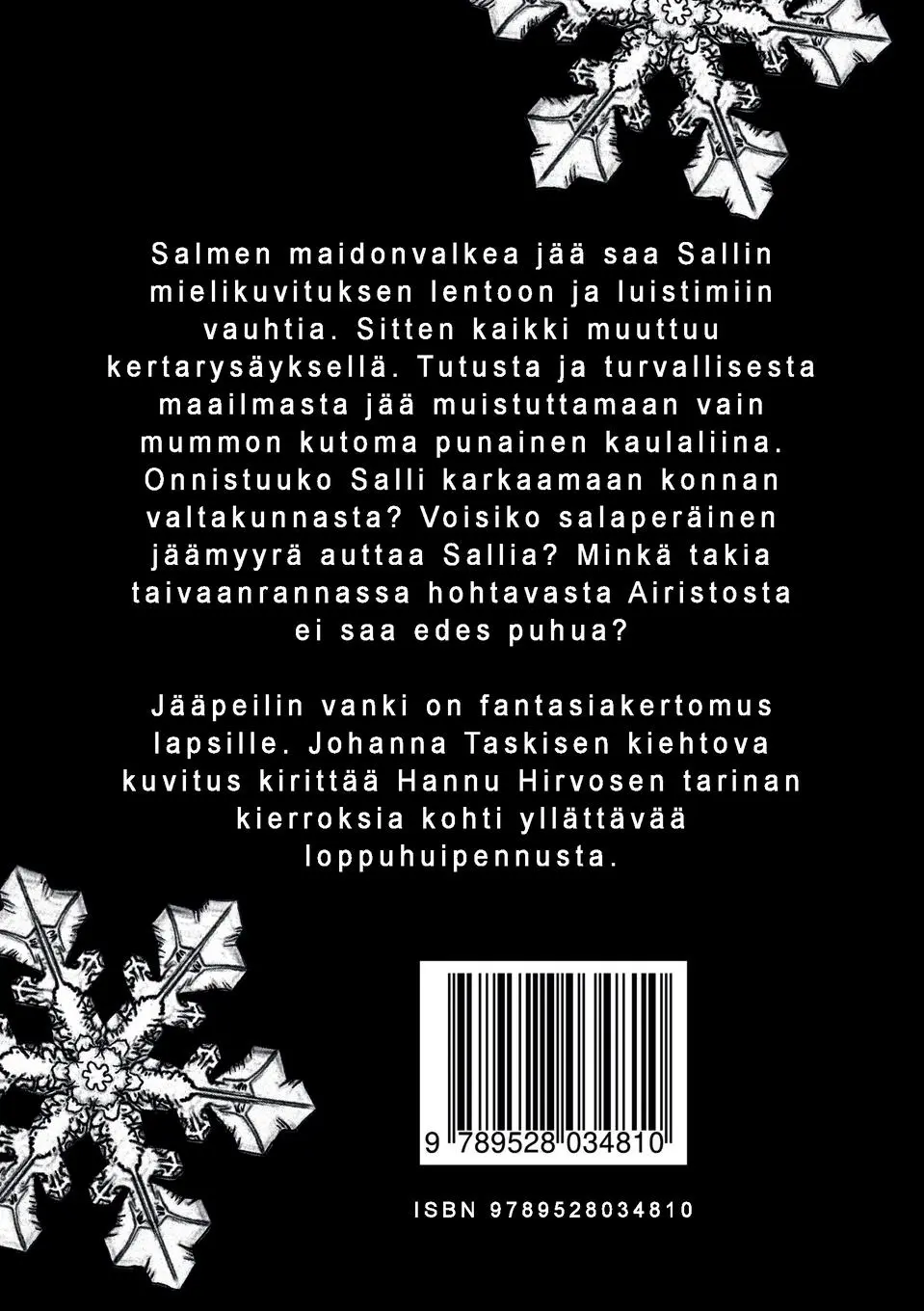 Rückseite: 9789528034810 | Jääpeilin vanki | Hannu Hirvonen | Taschenbuch | Finnisch | 2020