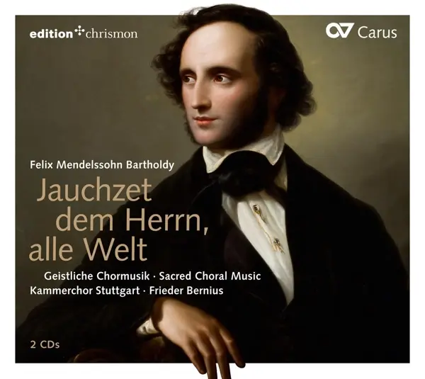 Cover: 4009350834910 | Geistliche Chorwerke | Felix Mendelssohn Bartholdy | Audio-CD | 2018