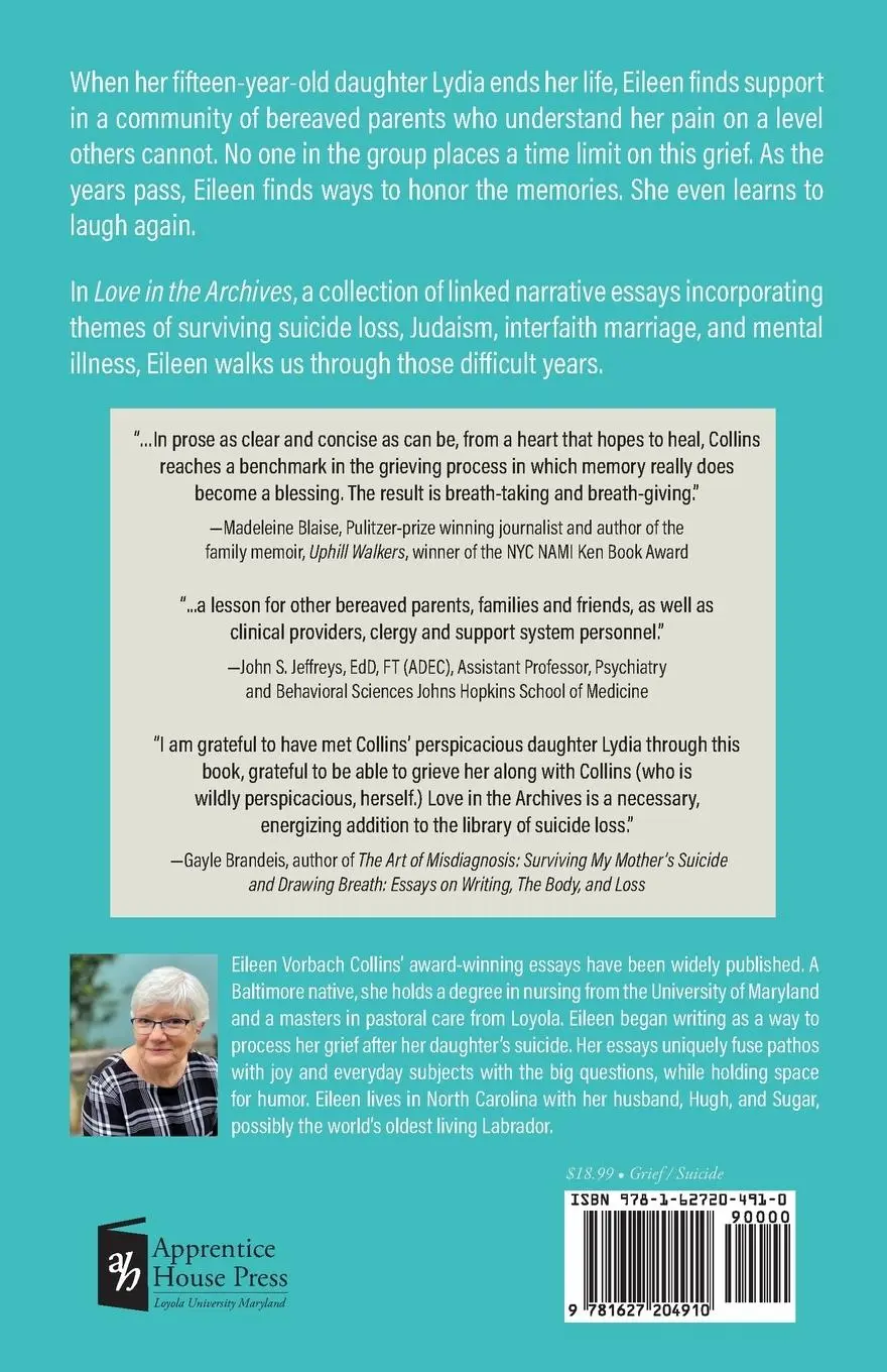 Rückseite: 9781627204910 | Love in the Archives | a patchwork of true stories about suicide loss