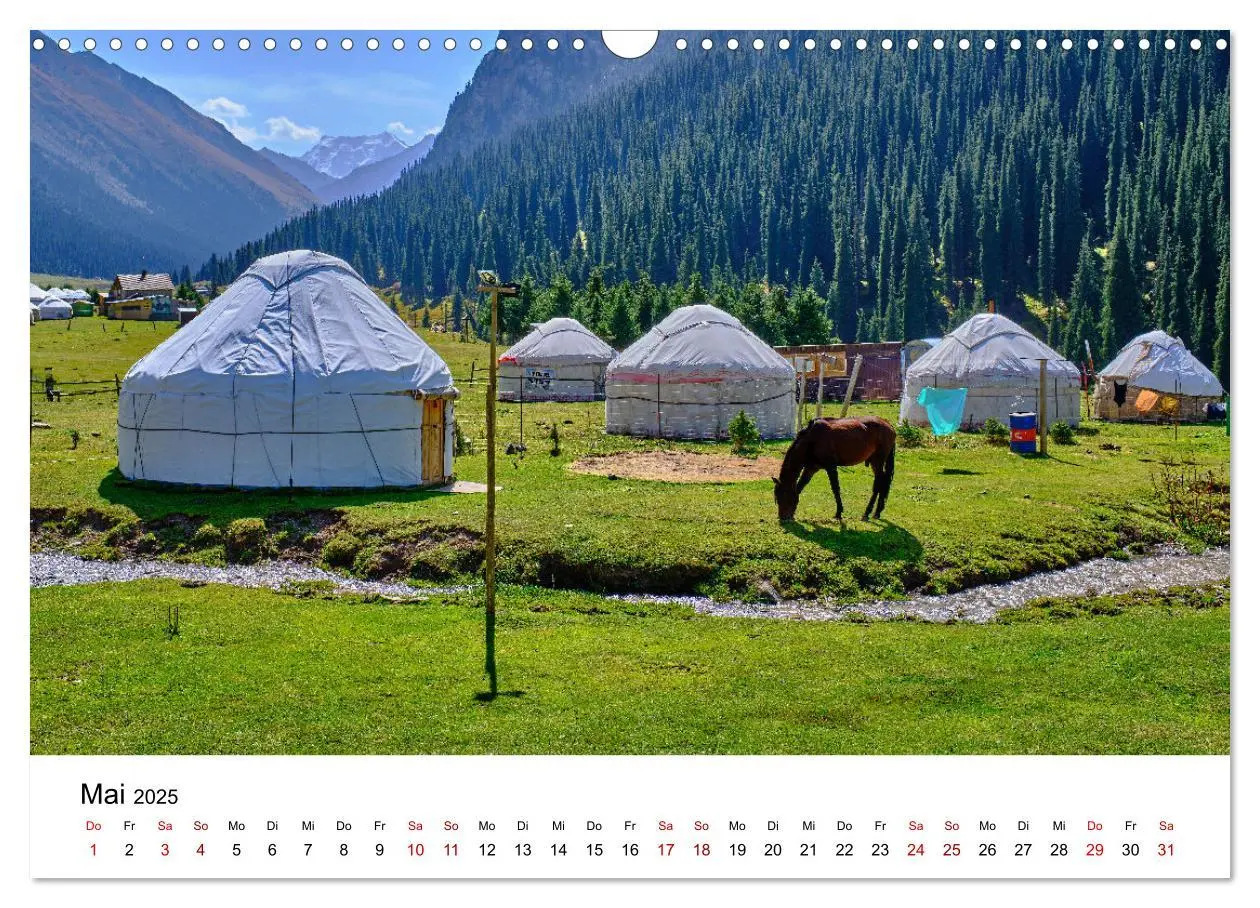 Bild: 9783435014910 | Zentralasien - Entlang der alten Seidenstraße (Wandkalender 2025...