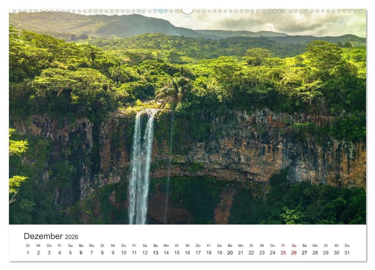 Bild: 9783457654910 | Traumhaftes Mauritius (Wandkalender 2026 DIN A2 quer), CALVENDO...