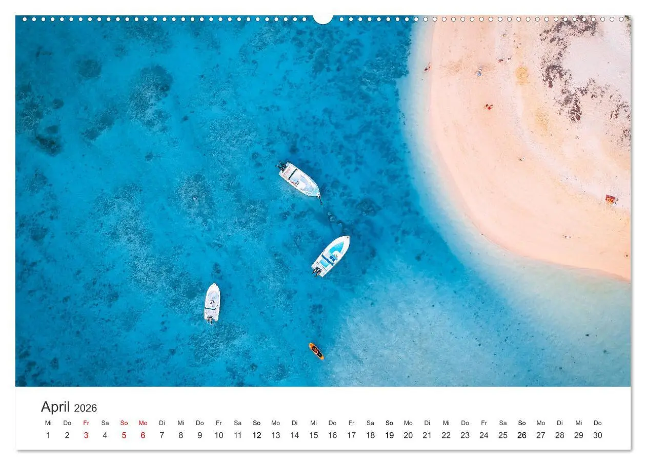 Bild: 9783457654910 | Traumhaftes Mauritius (Wandkalender 2026 DIN A2 quer), CALVENDO...