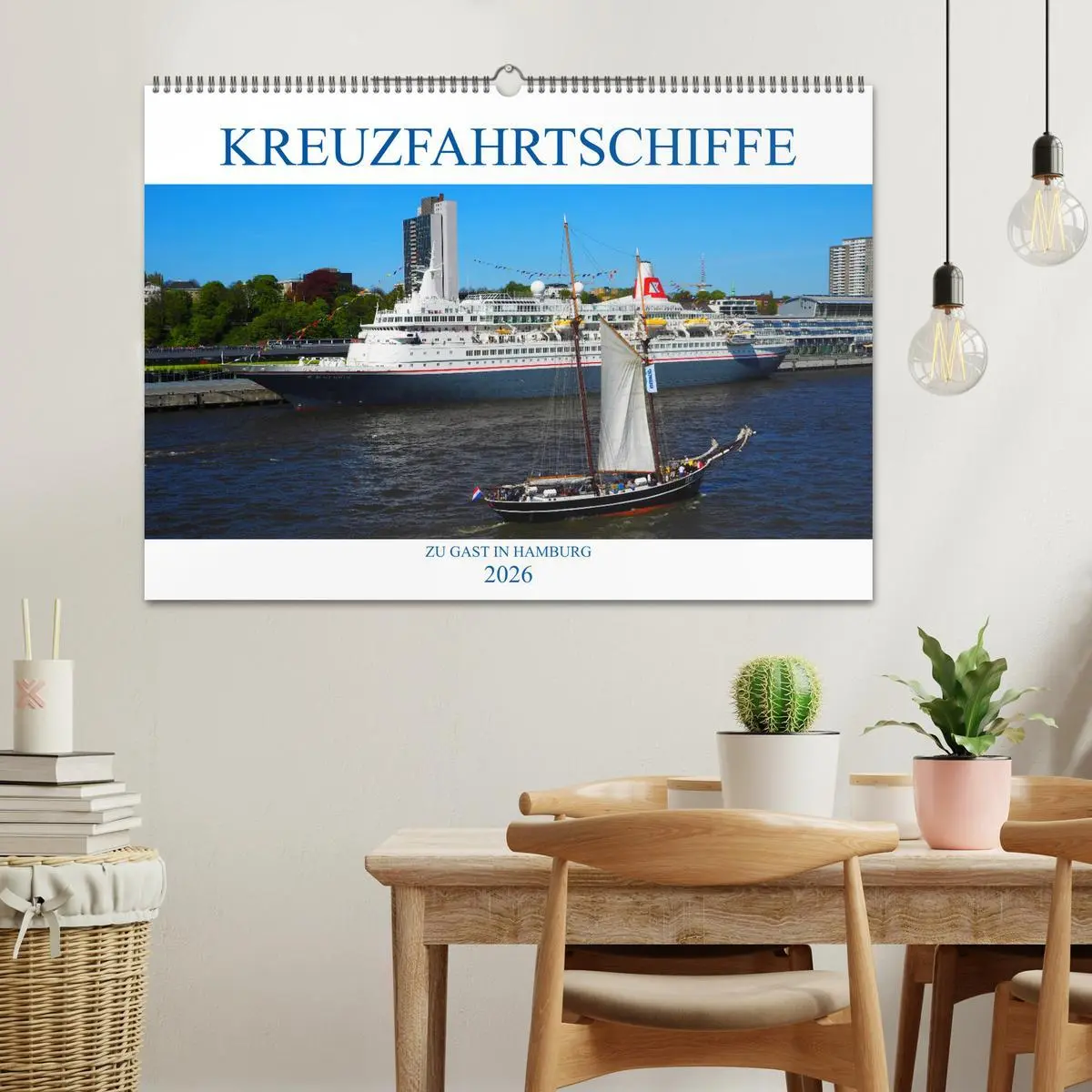 Bild: 9783457894910 | Kreuzfahrtschiffe zu Gast in Hamburg (Wandkalender 2026 DIN A2...