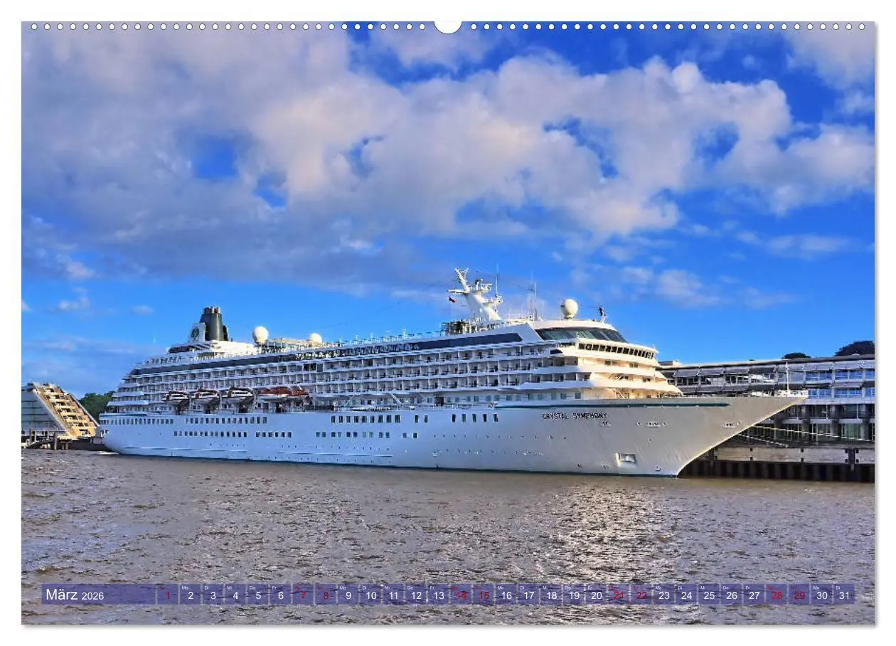 Bild: 9783457894910 | Kreuzfahrtschiffe zu Gast in Hamburg (Wandkalender 2026 DIN A2...