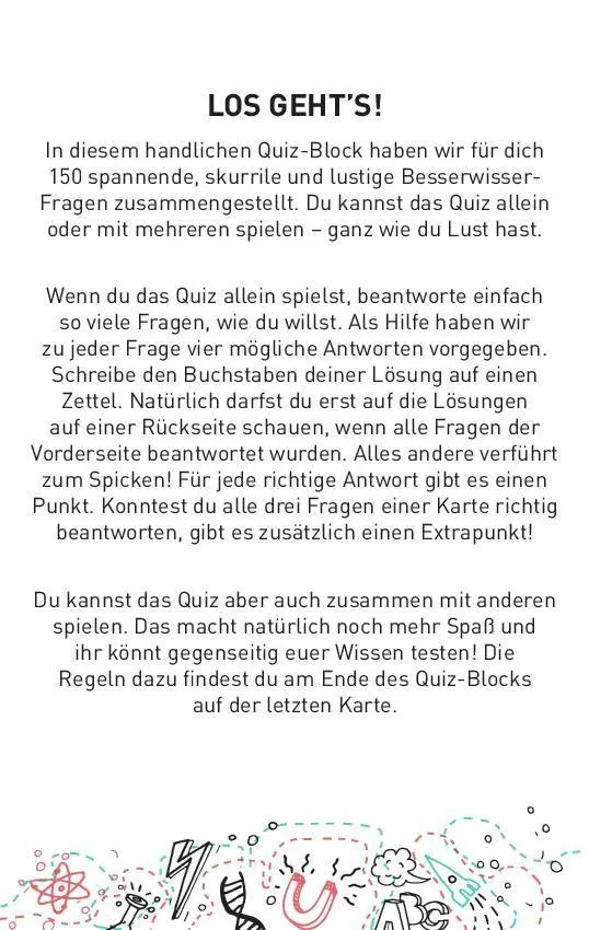 Bild: 9783625194910 | Das Quiz für Besserwisser I ab 10 Jahren | Taschenbuch | 104 S. | 2026