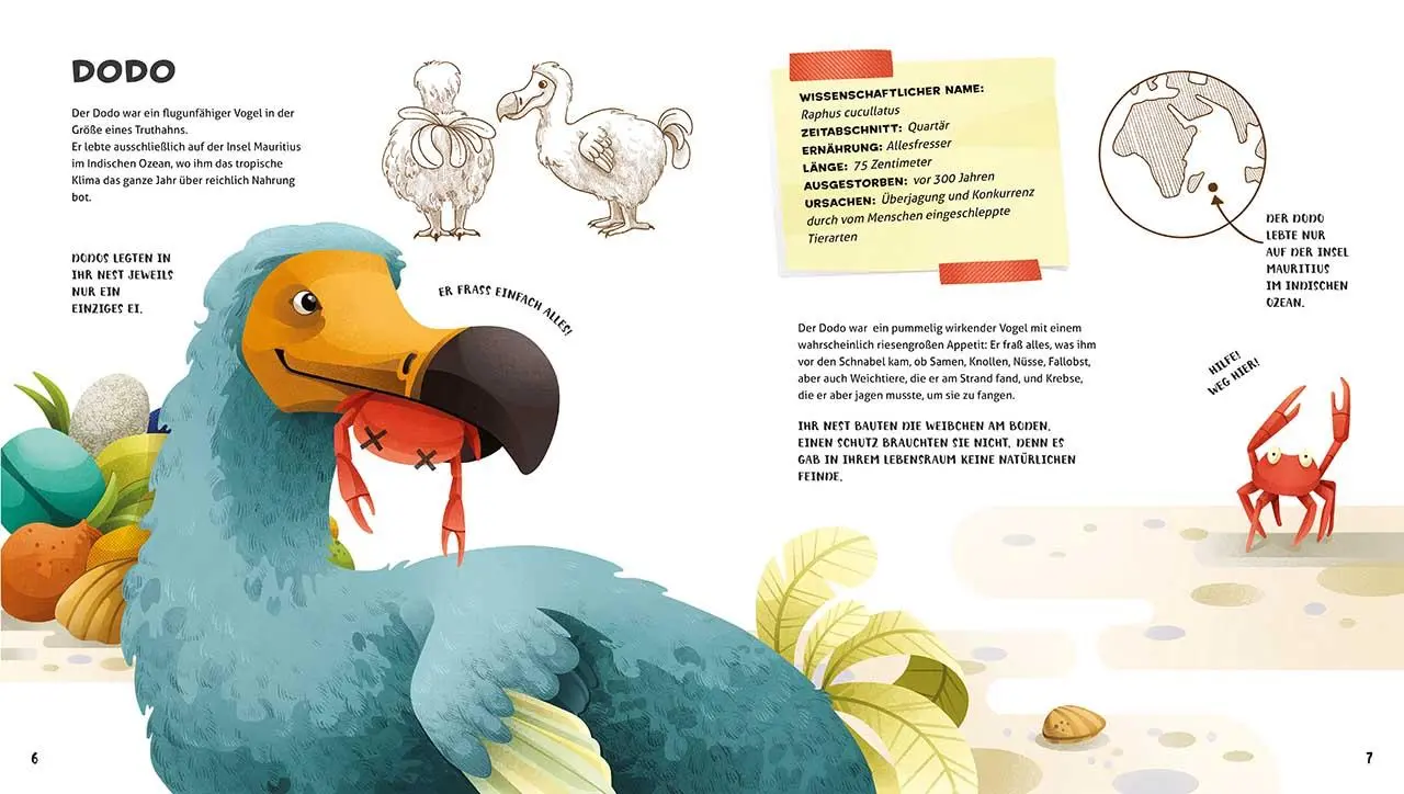Bild: 9788863124910 | Besonders und wunderbar: Ausgestorbene Tiere | Cristina Banfi | Buch