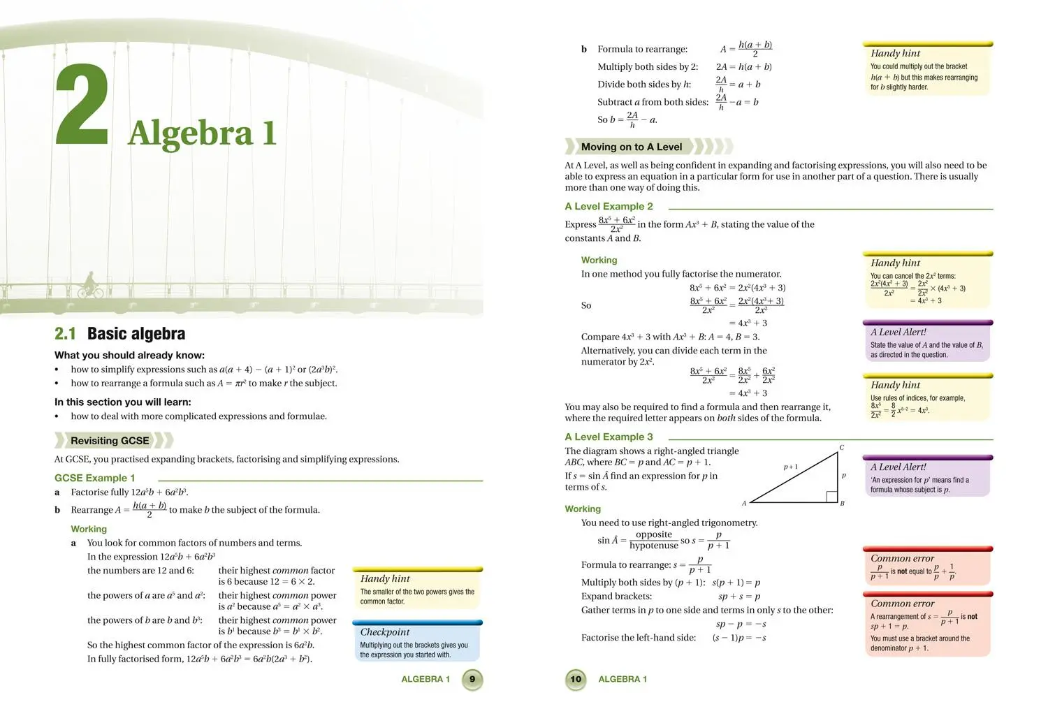 Bild: 9780008205010 | Bridging GCSE and A-level Maths Student Book | Mark Rowland | Buch