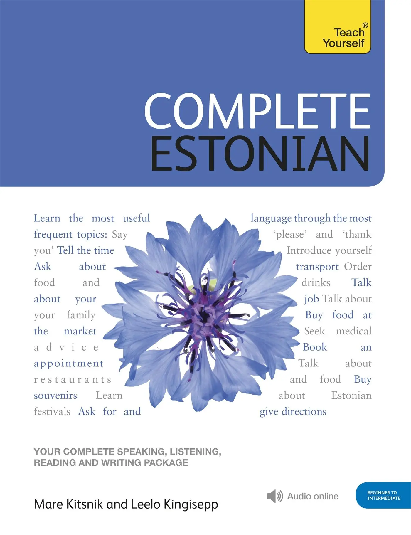 Cover: 9781529325010 | Complete Estonian Beginner to Intermediate Book and Audio Course Cover: 9781529325010 | Complete Estonian Beginner to Intermediate Book and Audio Course