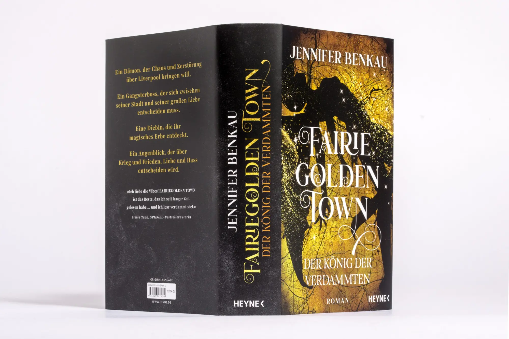 Bild: 9783453275010 | Fairiegolden Town - Der König der Verdammten | Jennifer Benkau | Buch