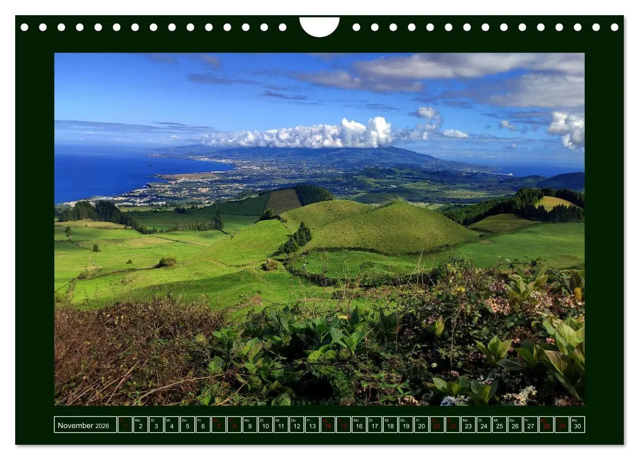 Bild: 9783457545010 | Sao Miguel - Perle der Azoren (Wandkalender 2026 DIN A4 quer),...