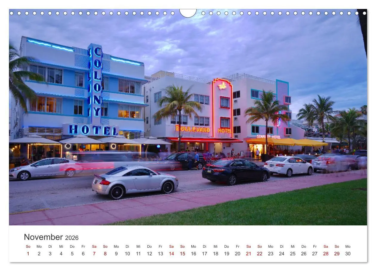 Bild: 9783457615010 | Miami - Gateway to the Americas (Wandkalender 2026 DIN A3 quer),...