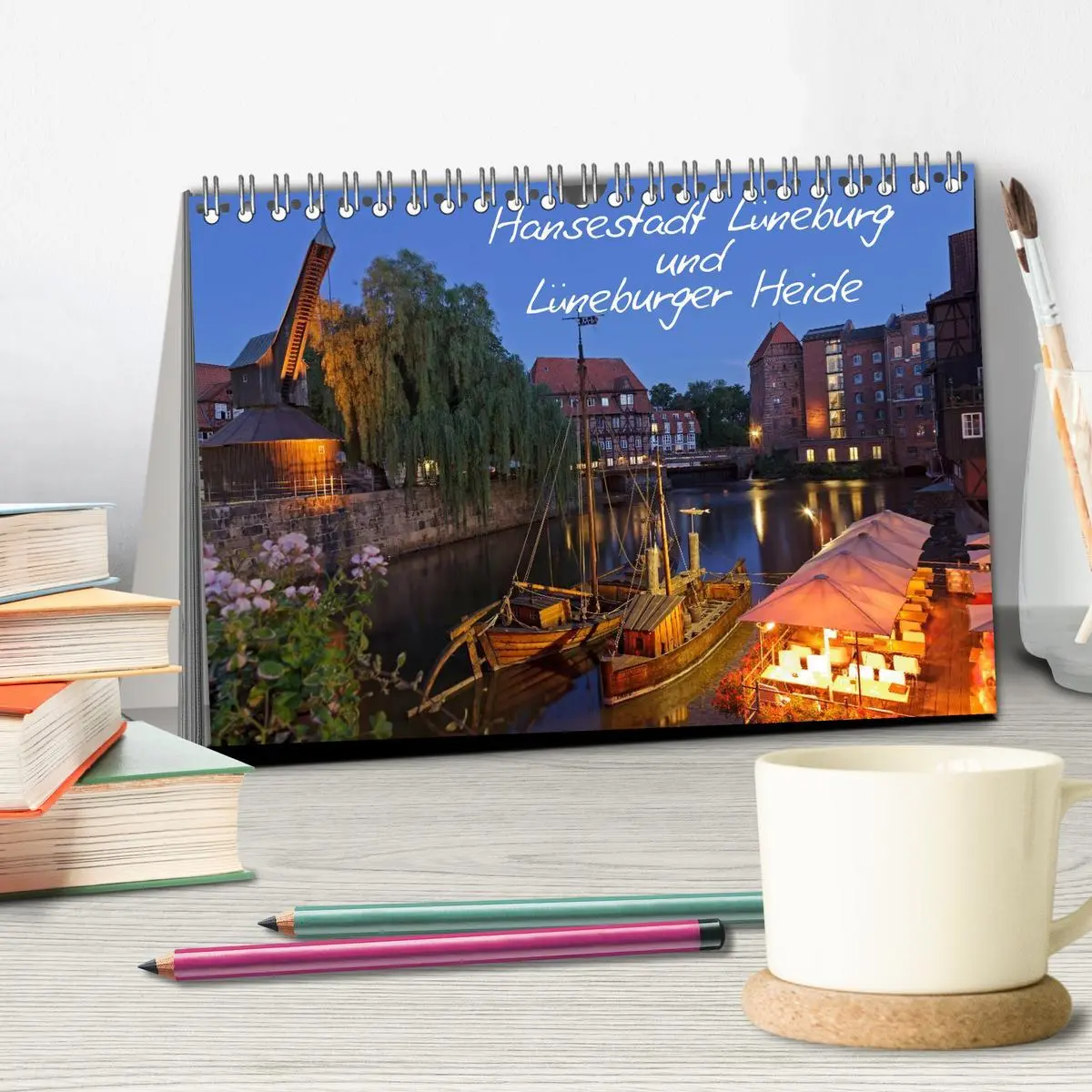 Bild: 9783516185010 | Hansestadt Lüneburg und Lüneburger Heide (Tischkalender 2026 DIN A5...