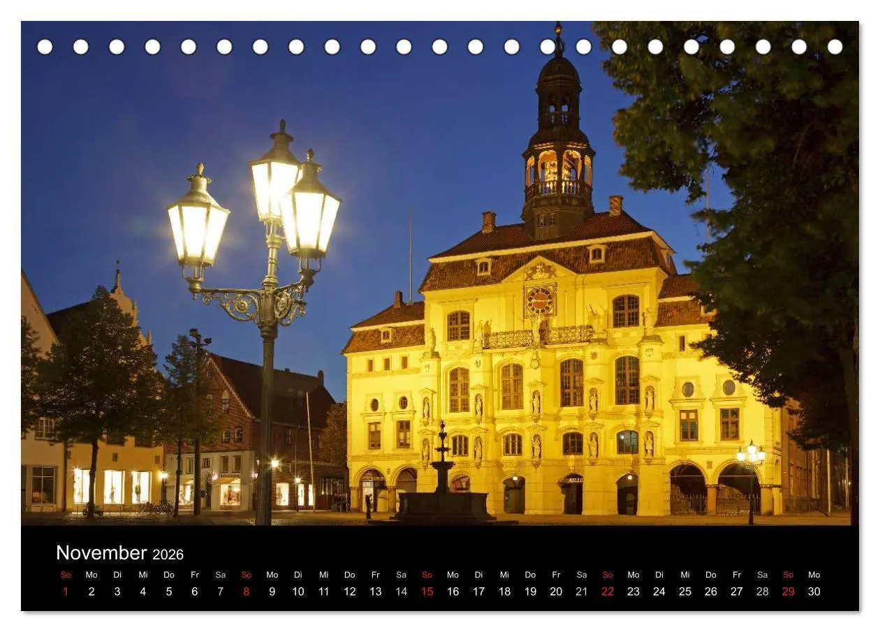 Bild: 9783516185010 | Hansestadt Lüneburg und Lüneburger Heide (Tischkalender 2026 DIN A5...