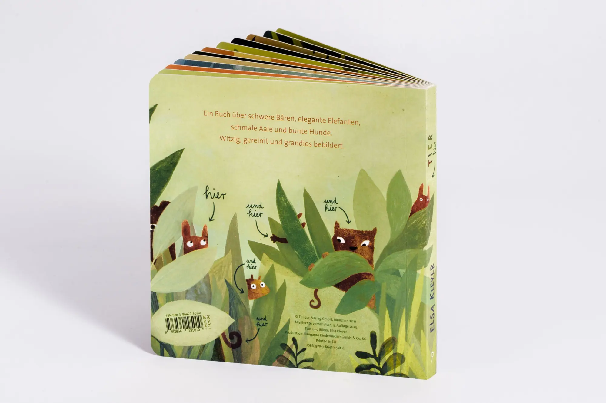 Bild: 9783864295010 | Tier hier | Elsa Klever | Buch | 24 S. | Deutsch | 2021 | TULIPAN