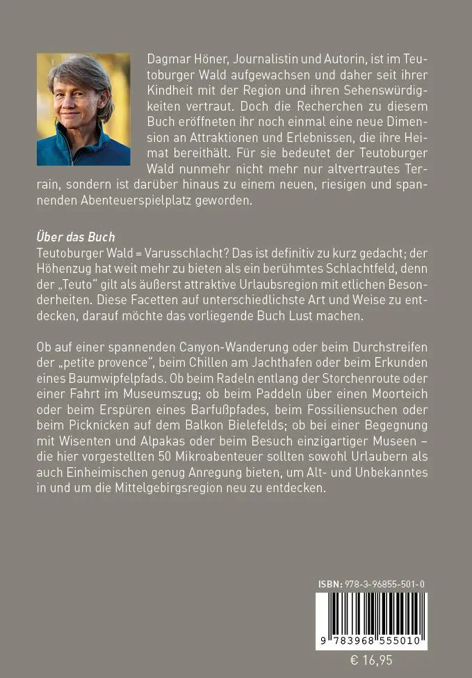 Rückseite: 9783968555010 | Teutoburger Wald - HeimatMomente | Dagmar Höner | Taschenbuch | 256 S.