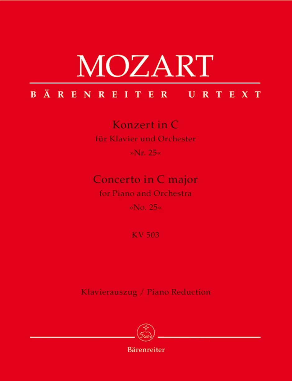 Cover: 9790006455010 | Piano Concerto No.25 In C K.503 | Wolfgang Amadeus Mozart | Buch