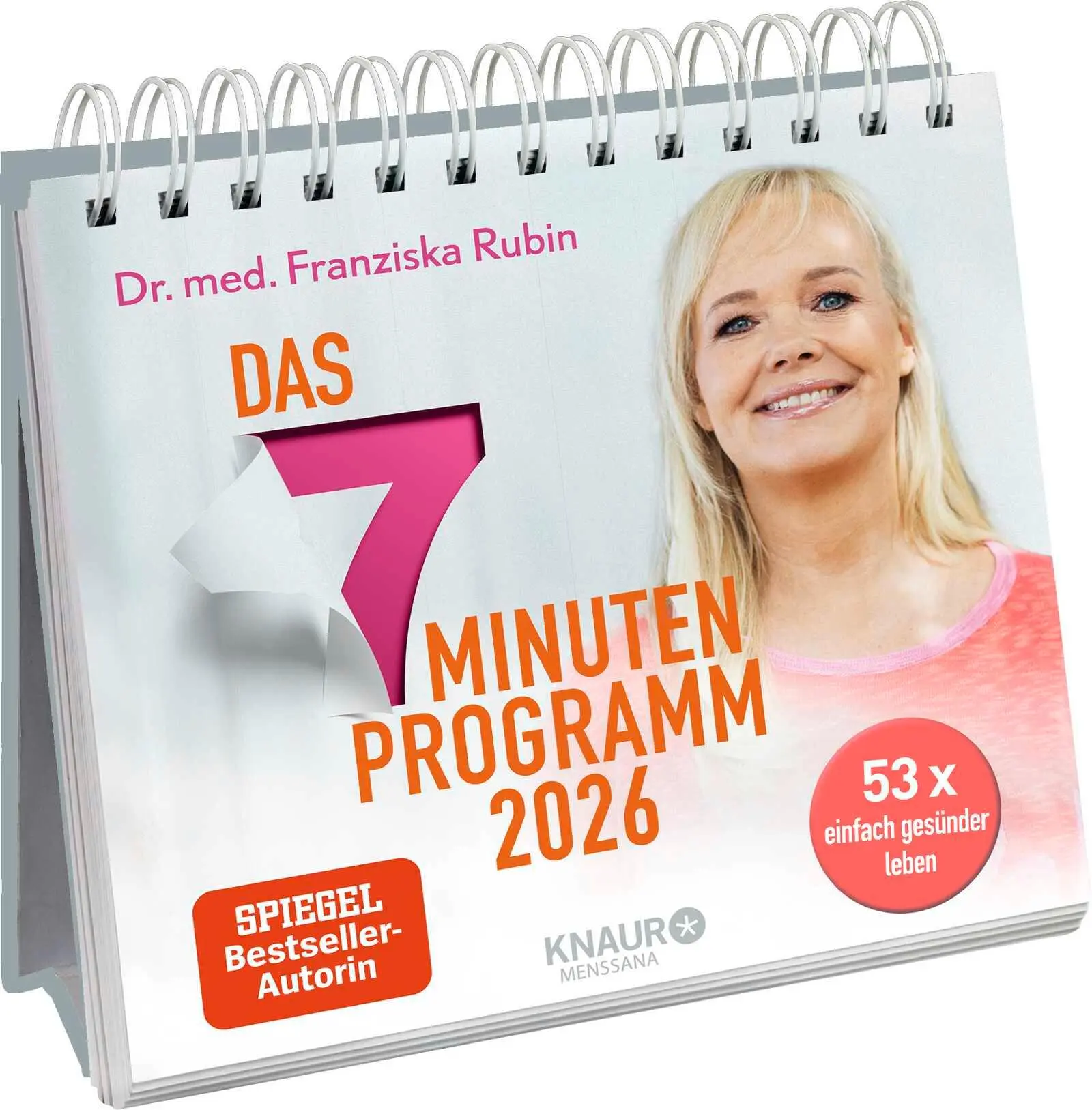 Cover: 4251693905110 | Wochenkalender 2026: Das 7-Minuten-Programm | Franziska Rubin | 108 S.