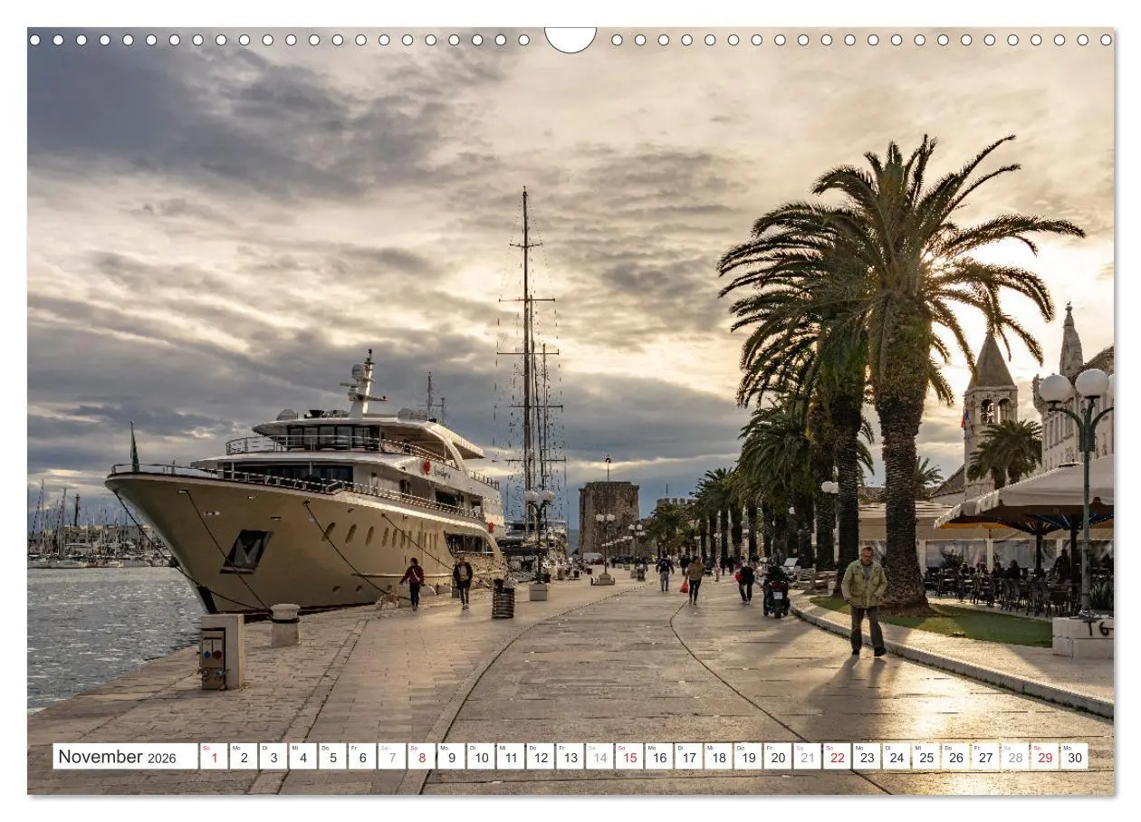 Bild: 9783457395110 | Kroatien - Welterbe Trogir (Wandkalender 2026 DIN A3 quer),...