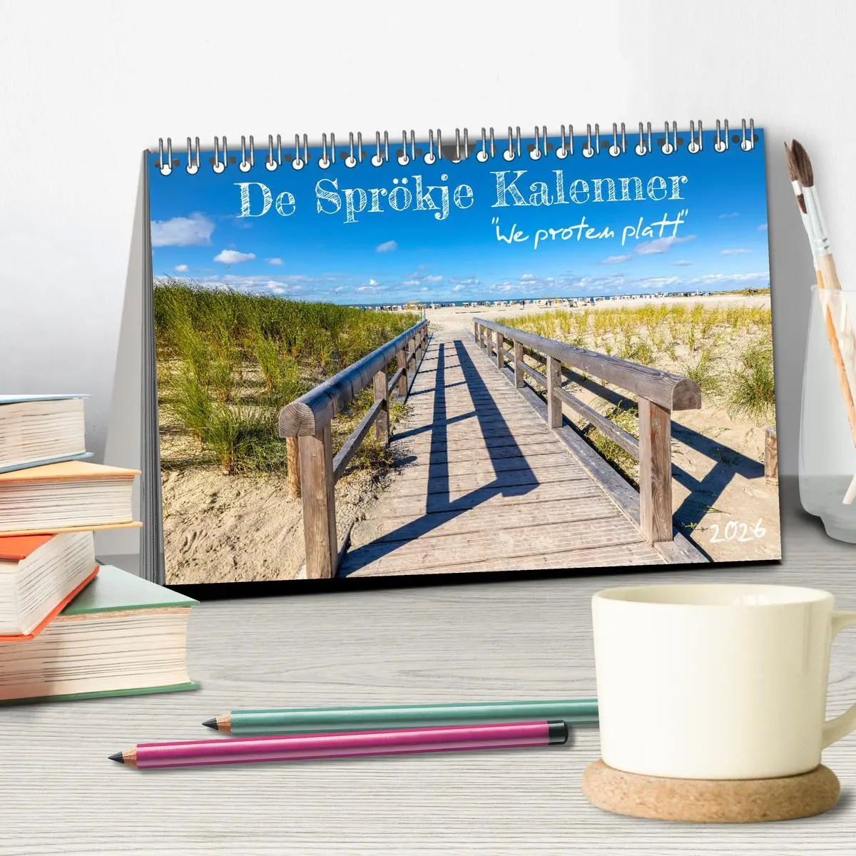 Bild: 9783457535110 | De Sprökje Kalenner "We proten platt" (Tischkalender 2026 DIN A5...