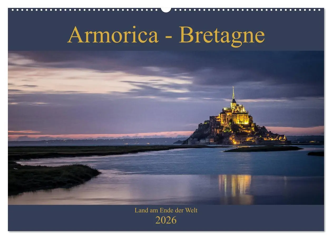 Cover: 9783457845110 | Armorica - Bretagne, Land am Ende der Welt (Wandkalender 2026 DIN...