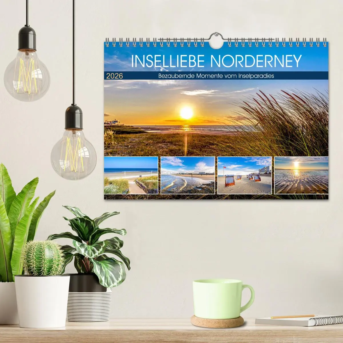 Bild: 9783457915110 | INSELLIEBE NORDERNEY (Wandkalender 2026 DIN A4 quer), CALVENDO...