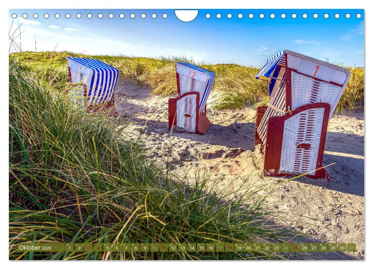 Bild: 9783457915110 | INSELLIEBE NORDERNEY (Wandkalender 2026 DIN A4 quer), CALVENDO...