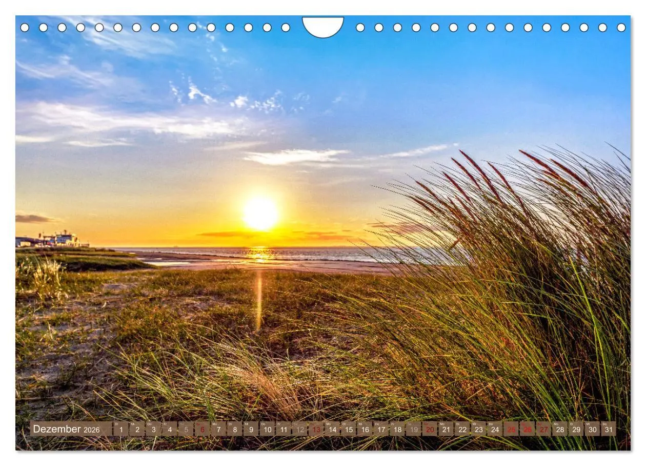 Bild: 9783457915110 | INSELLIEBE NORDERNEY (Wandkalender 2026 DIN A4 quer), CALVENDO...
