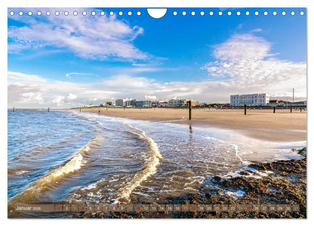 Bild: 9783457915110 | INSELLIEBE NORDERNEY (Wandkalender 2026 DIN A4 quer), CALVENDO...