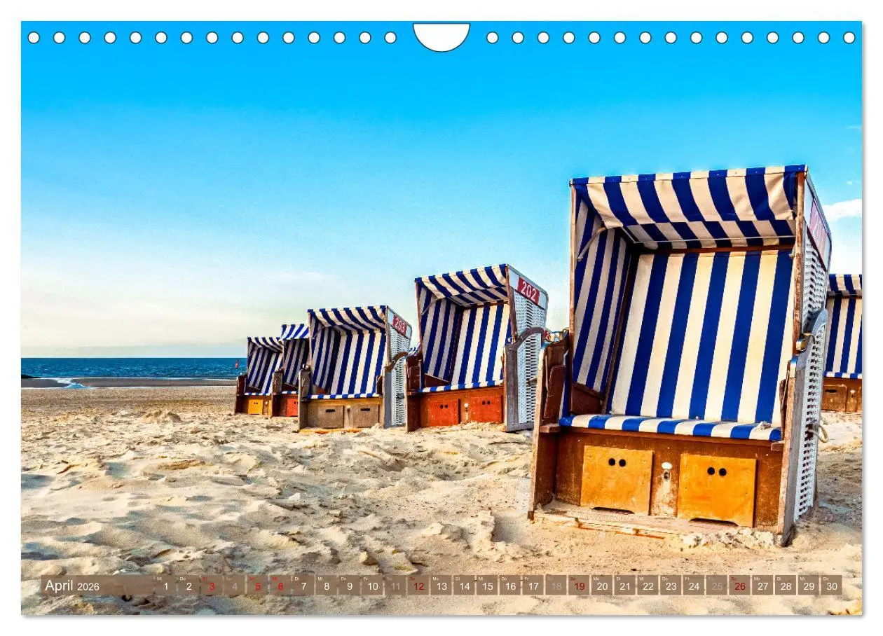 Bild: 9783457915110 | INSELLIEBE NORDERNEY (Wandkalender 2026 DIN A4 quer), CALVENDO...