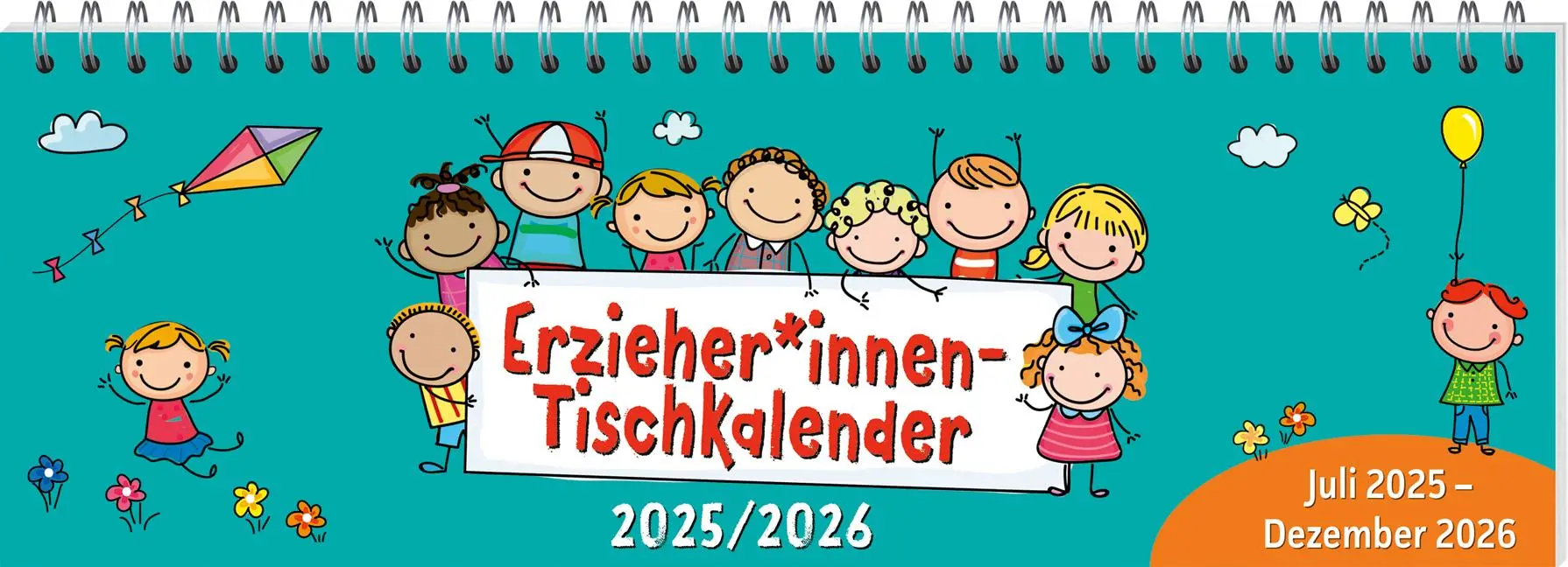 Cover: 9783780655110 | ErzieherInnen-Tischkalender 2025 / 2026 | Juli 2025 - Dezember 2026