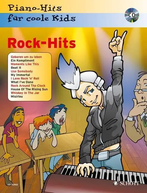 Cover: 9783795745110 | Rock-Hits für Piano | Piano-Hits für coole Kids. Klavier. | Krekel