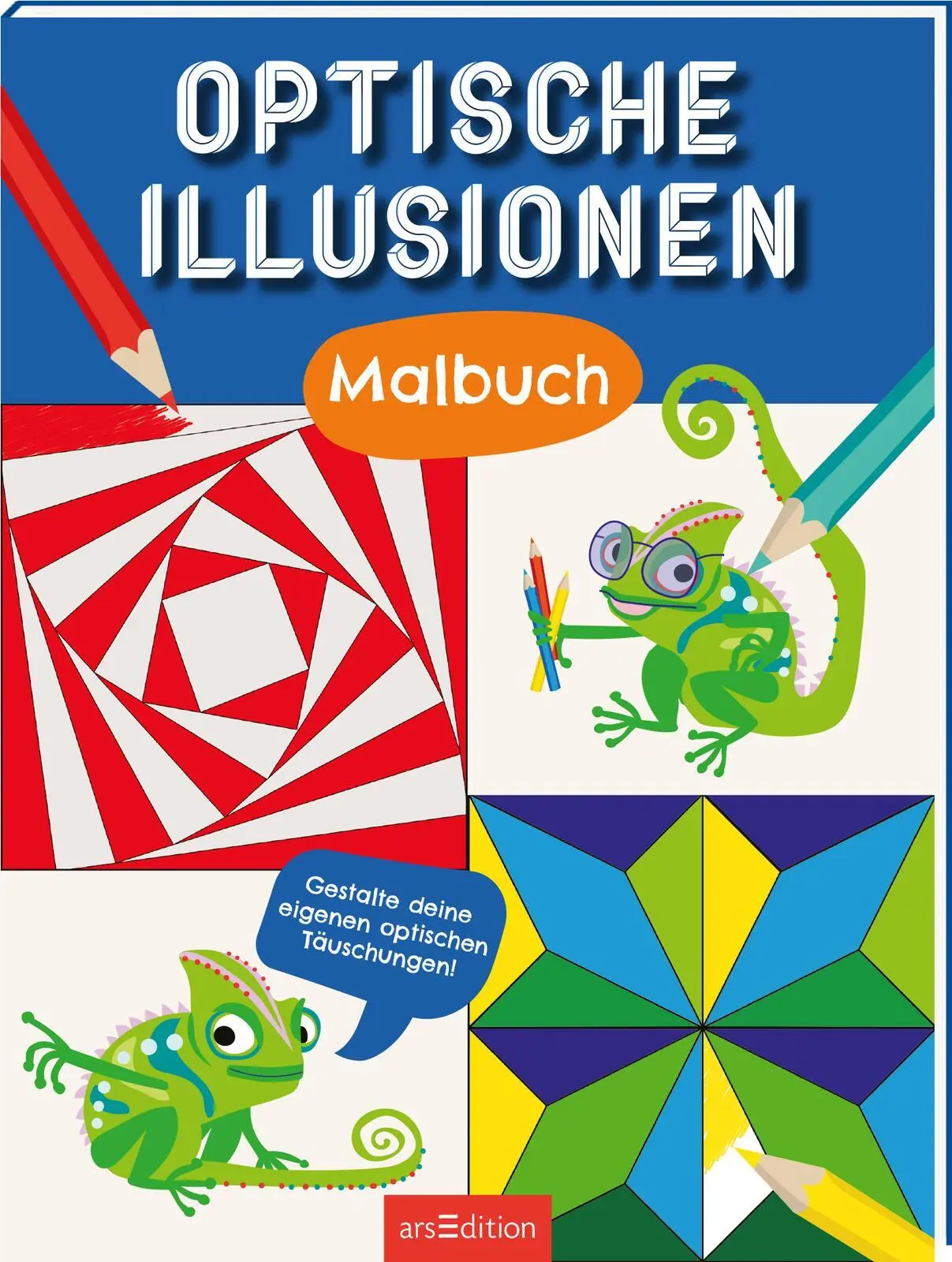 Cover: 9783845855110 | Optische Illusionen - Malbuch | Izabella Markiewicz | Taschenbuch