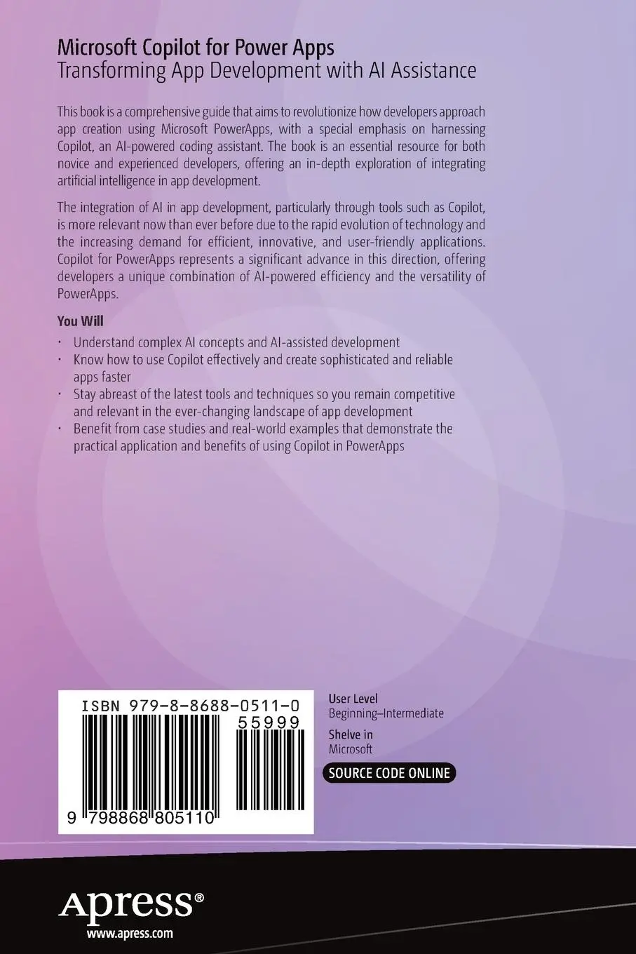 Rückseite: 9798868805110 | Microsoft Copilot for Power Apps | Rezwanur Rahman | Taschenbuch | xxv