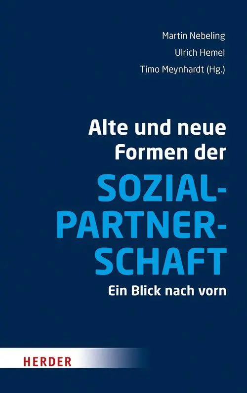 Cover: 9783451035210 | Alte und neue Formen der Sozialpartnerschaft | Ein Blick nach vorn