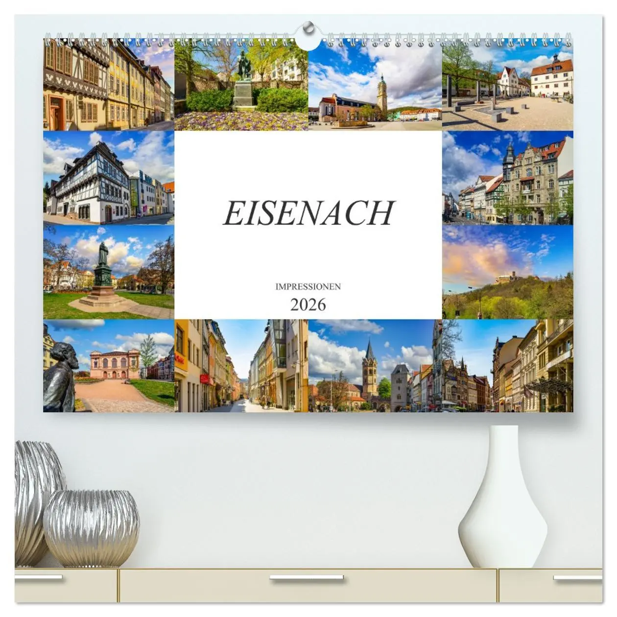 Cover: 9783457695210 | Eisenach Impressionen (hochwertiger Premium Wandkalender 2026 DIN...