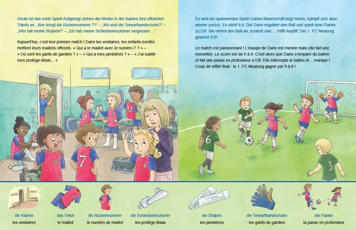 Bild: 9783695055210 | Fußball (Deutsch-Französisch) | Zweisprachiges Kinderbuch | Böse
