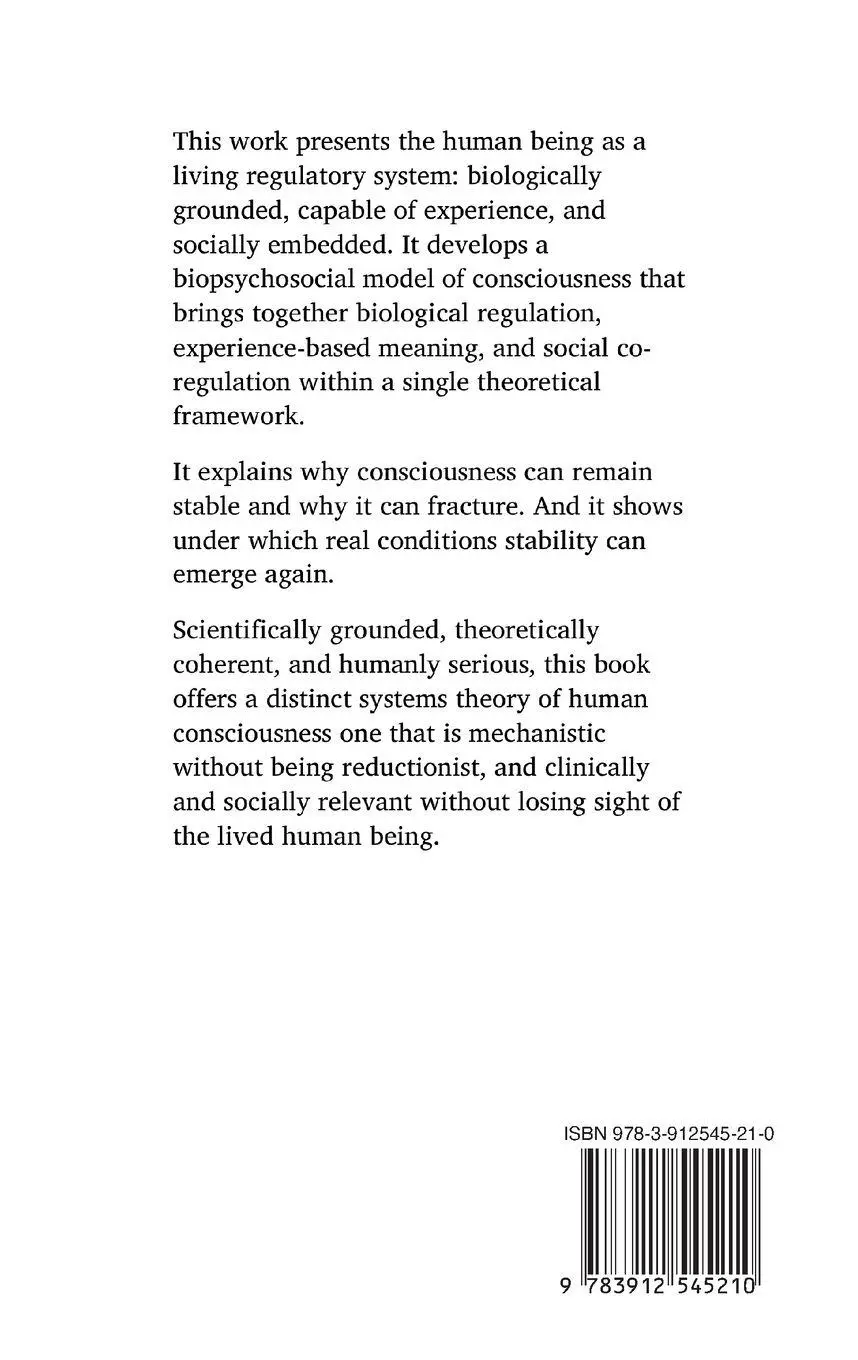 Rückseite: 9783912545210 | Mechanistic Biopsychosocial Model of Regulatory Consciousness | Samai
