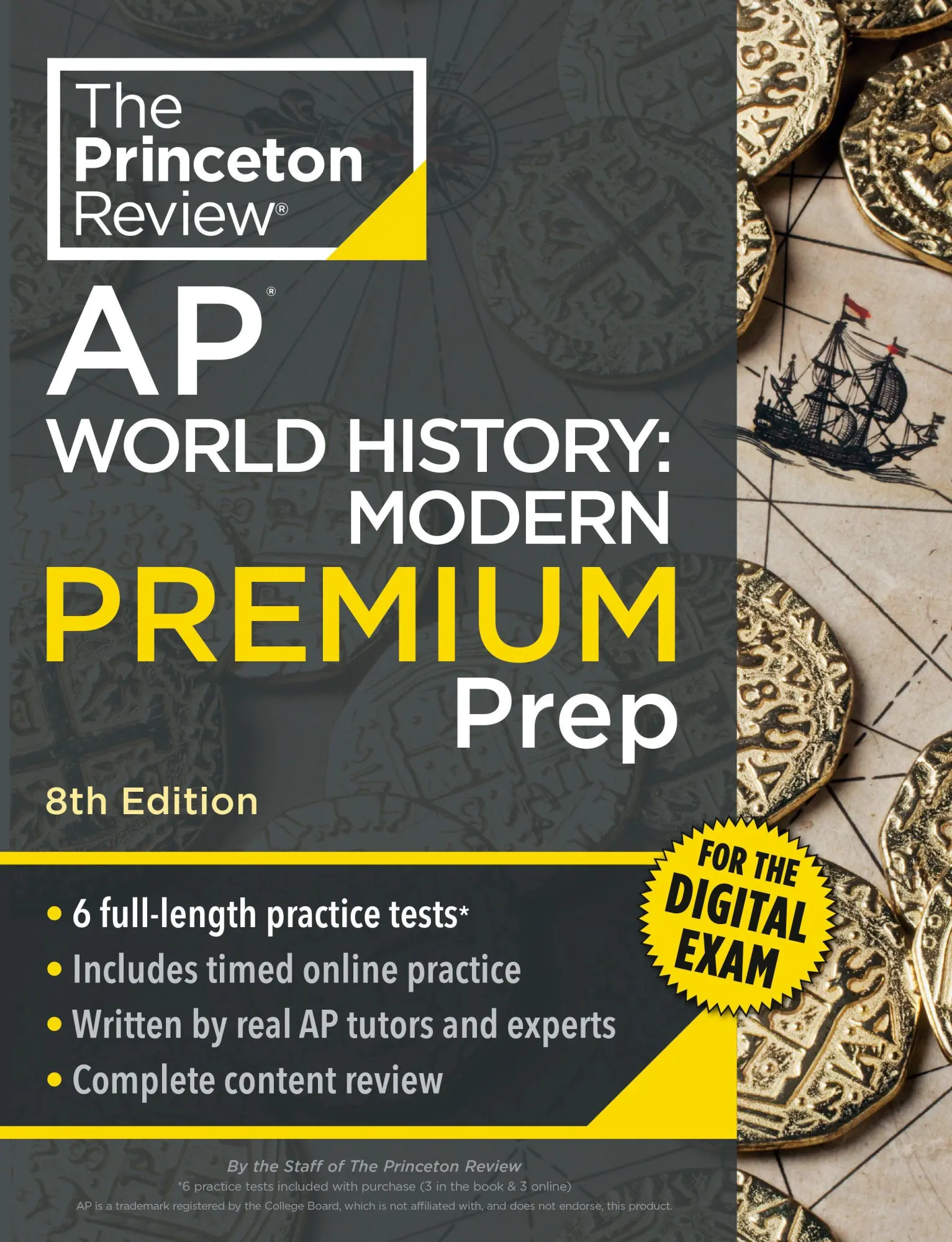 Cover: 9798217125210 | Princeton Review AP World History: Modern Premium Prep, 8th Edition