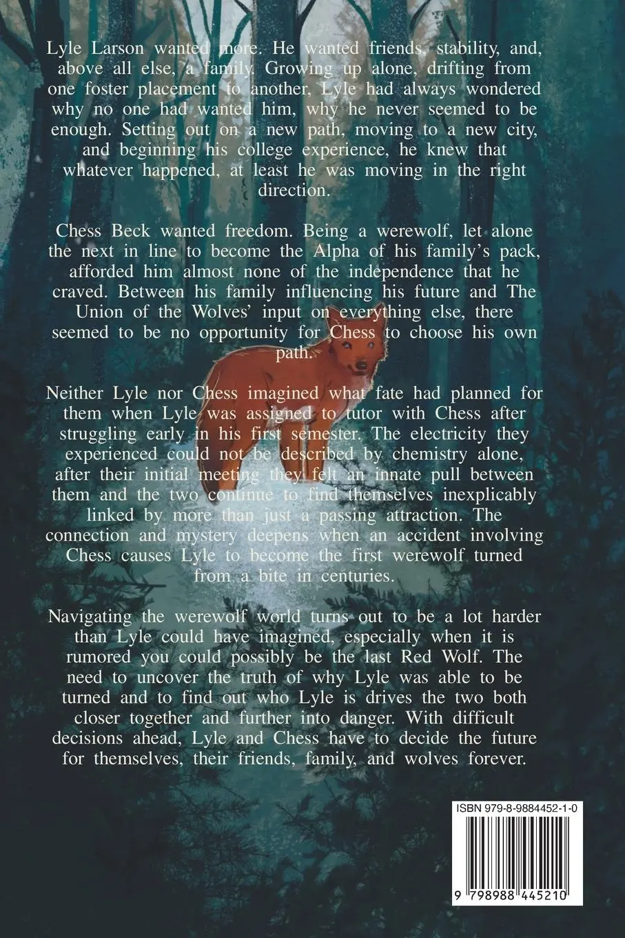 Rückseite: 9798988445210 | The Last Red Wolf | Kurtis Dolman | Taschenbuch | Englisch | 2023