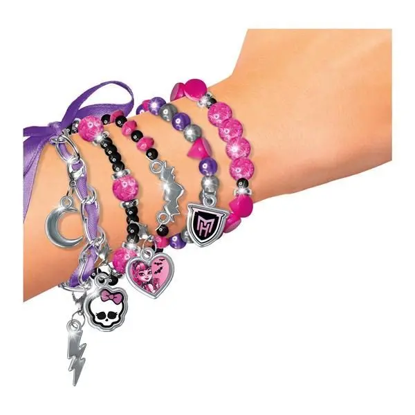 Bild: 3181860205310 | Lansay Monster High Armbänder | 6 Anhänger | 3220531 | 2024