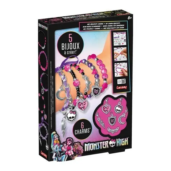 Bild: 3181860205310 | Lansay Monster High Armbänder | 6 Anhänger | 3220531 | 2024